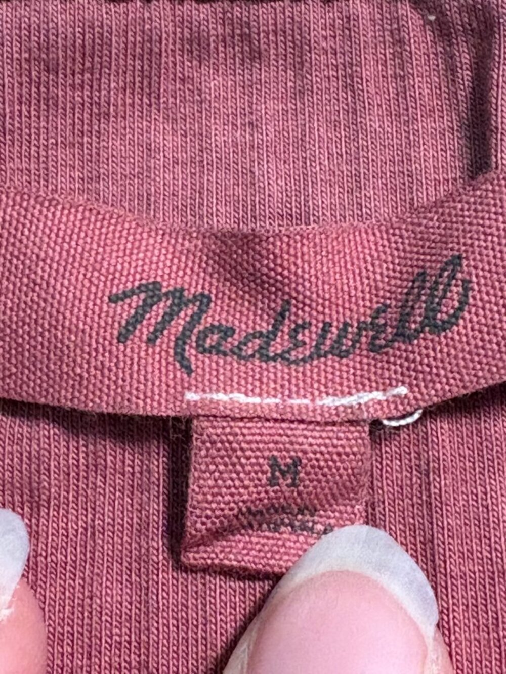 Madewell Cropped Ribbed Crewneck Tank Top - Picture 3 of 6
